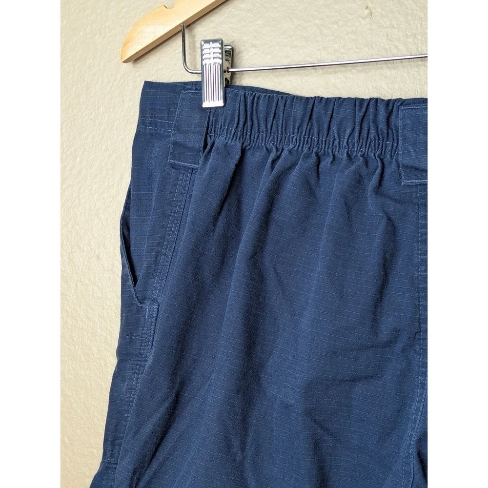 Carhartt C54108 Ripstop Cargo Pants Blue Mens M 34x28.5‎ Utility Work